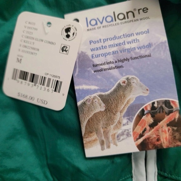 NWT Free People FP Movement Earth Gem Packable Jacket Green NEW - Picture 5 of 5